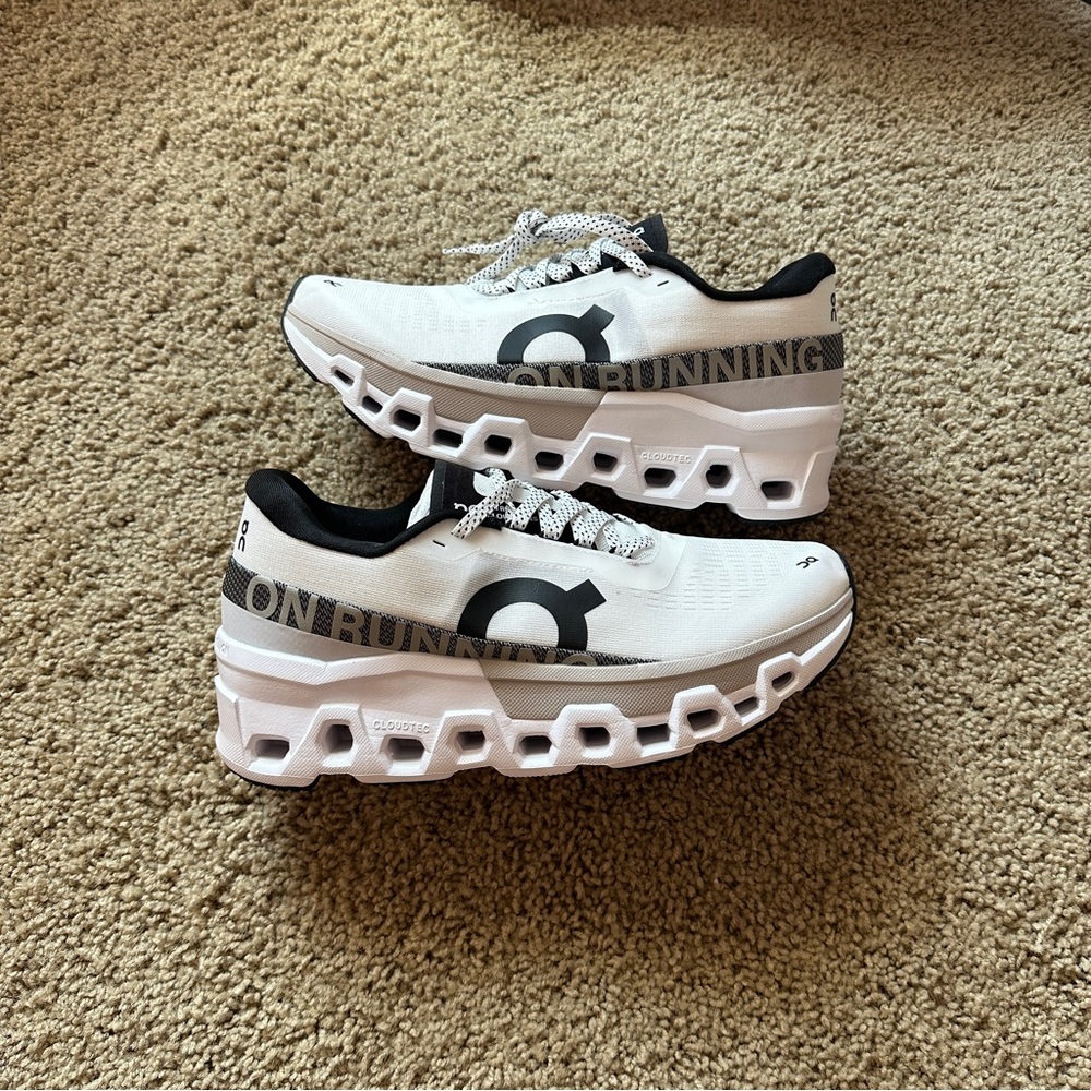 On Running Women's White Running Shoes